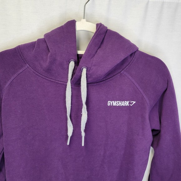 Gymshark Women's Medium Hoodie Sweatshirt Purple - Picture 3 of 5